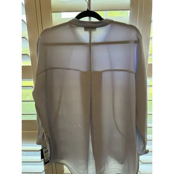 Alfani Prima Oct Oversized Blouse M - Picture 7 of 8